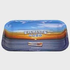 Elements Small Metal Rolling Tray, Attribute: Classic Design
