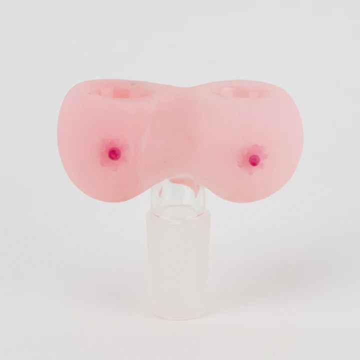 Boobies 14mm Bowl by Empire Glassworks, Size: 14mm