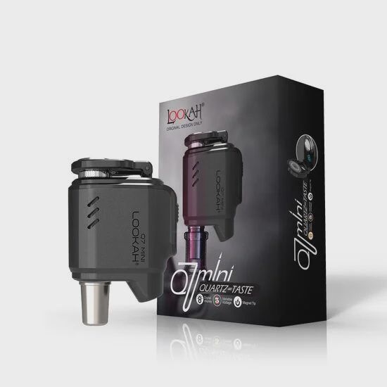 Lookah Q7 Mini Electric Nail, Color: Black