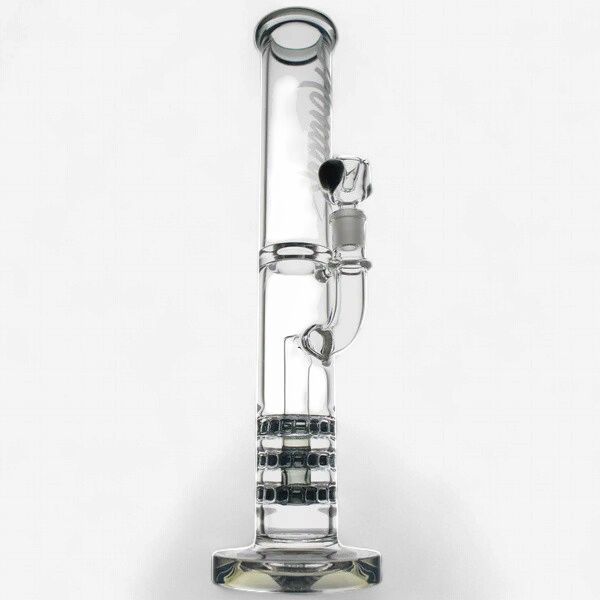Monark 15" 50mm Triple Ratchet Straight Tube, Color: Clear