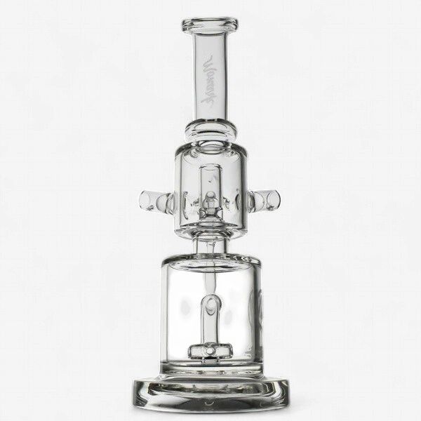 Monark Iron Lung Dual Valve Straight, Color: Clear