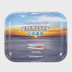 Elements Large Metal Rolling Tray