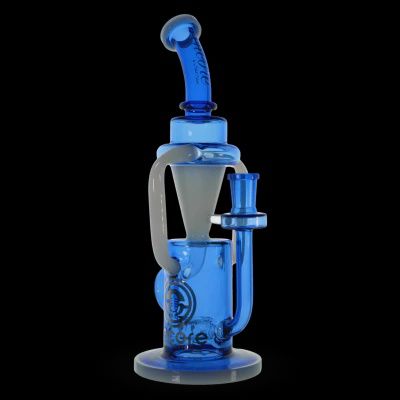 12" Chromatic Wave Recycler By Encore, Color: Clear
