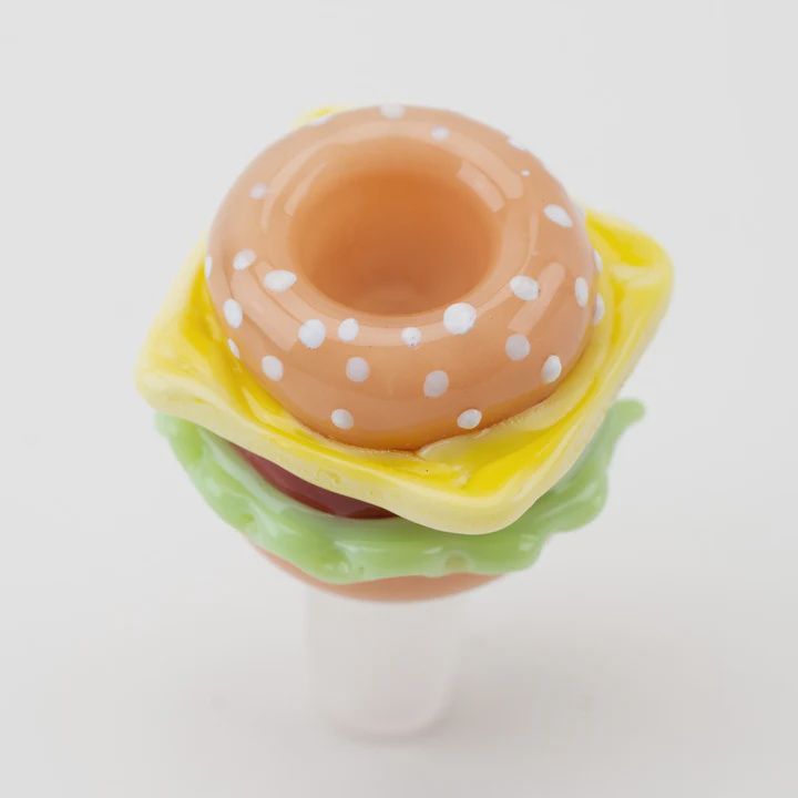 Burger 14mm Bowl by Empire Glassworks, Size: 14mm