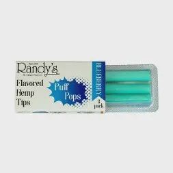 Randy’s Puff Pops – Flavored Hemp Tips