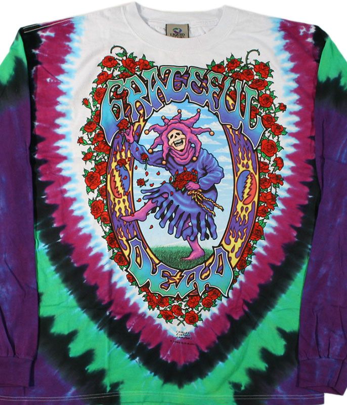 Grateful Dead Seasons Of The Dead Tie-Dye Long Sleeve T-Shirt