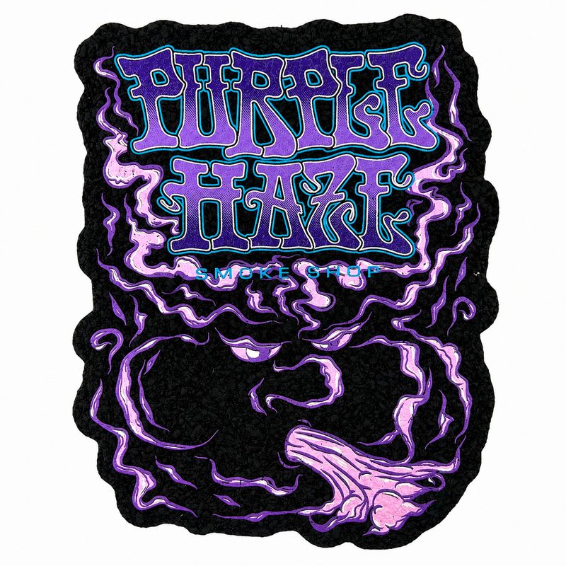 Purple Haze UV Reactive Moodmat