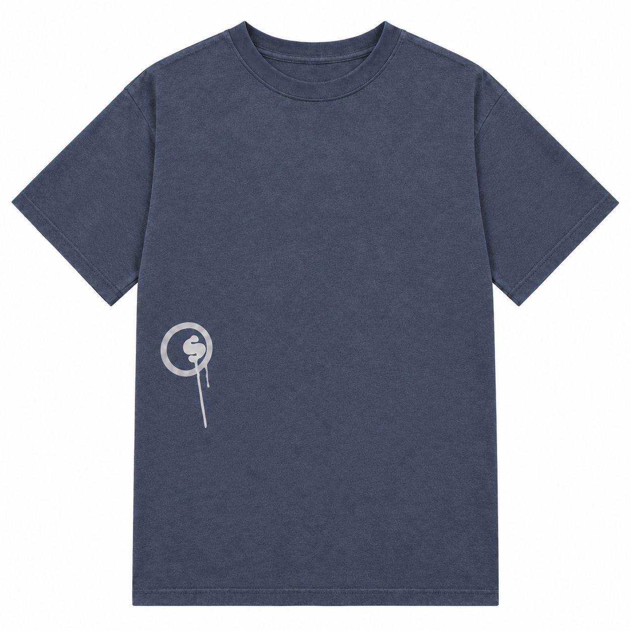 Seedless T-Shirt - Drip Dot, Color: Navy, Size: 2X-Large