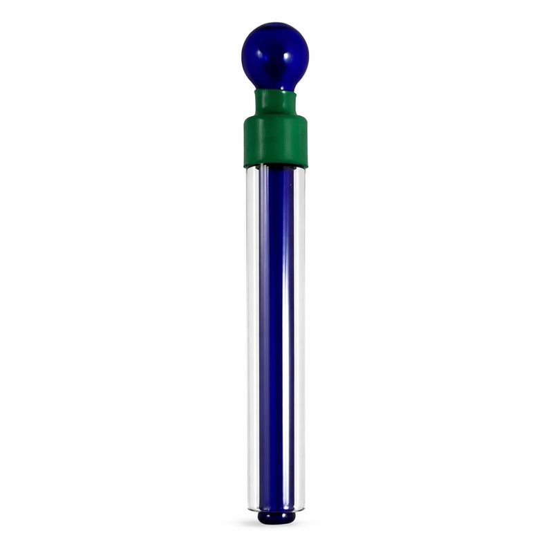 4.5" Simple Clear Glass Blunt