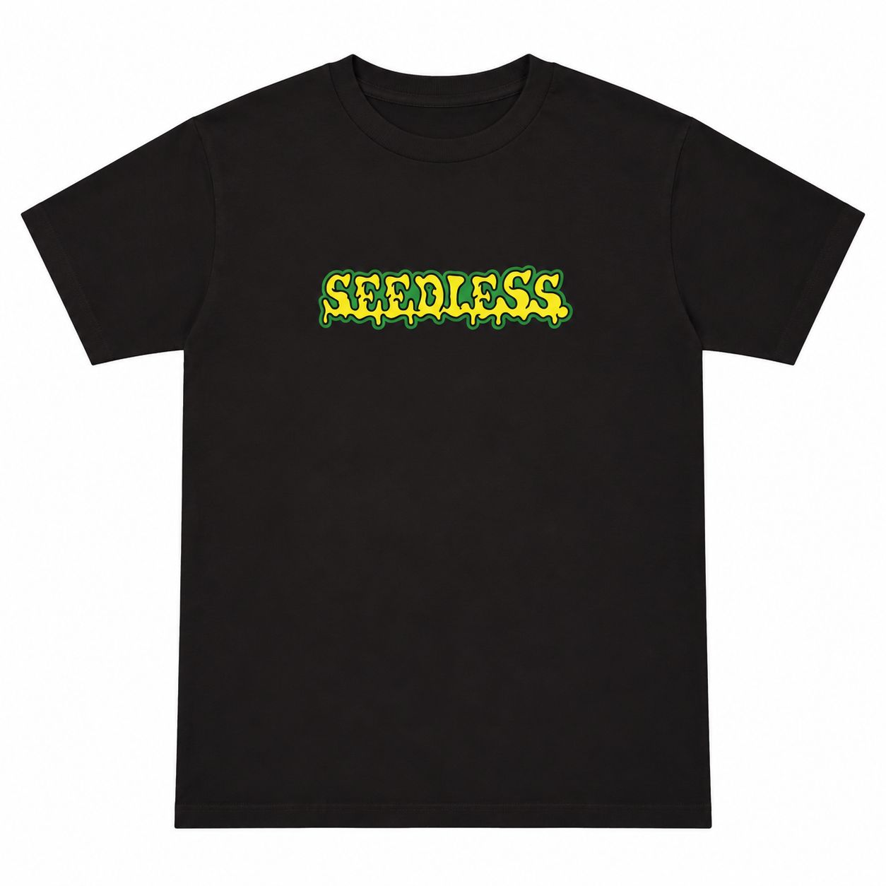 Seedless T-Shirt - Drippy, Color: Black, Size: 2X-Large
