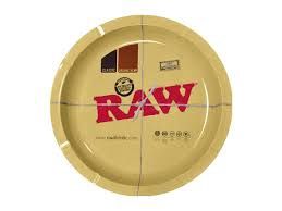 RAW Classic Round Metal Rolling Tray, Size: 11 Inches