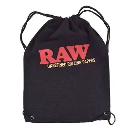 RAW Drawstring Bag, Color: Black