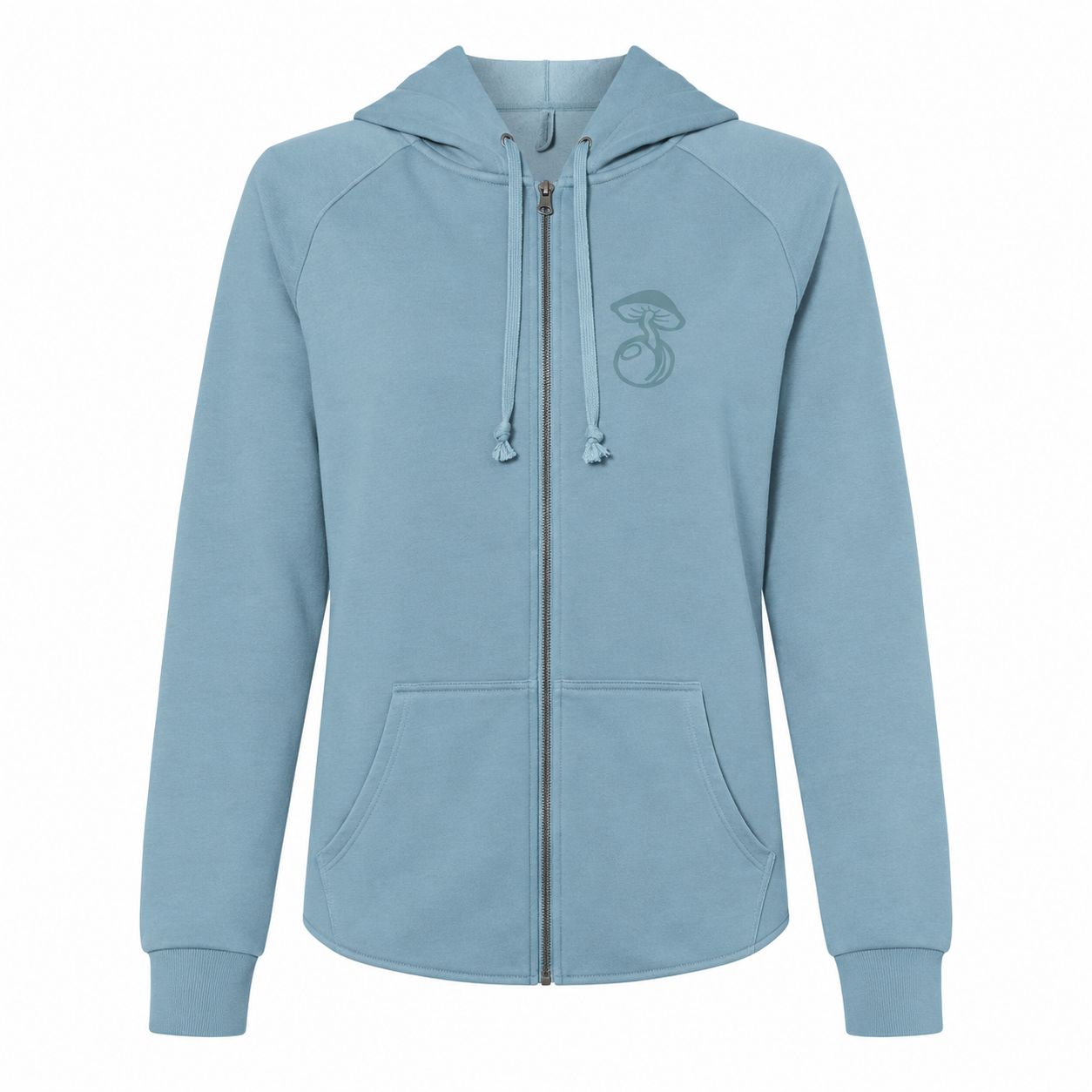Seedless Hoody - Shroomy, Color: Misty Blue, Size: Large