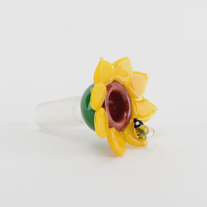Sunflower Bowl by Empire Glassworks, Size: 14mm