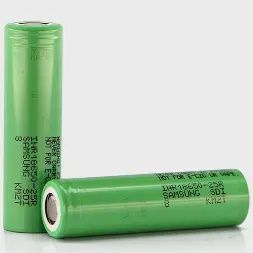 Samsung 18650 25R 20A 2500mah, Size: 2500mAh