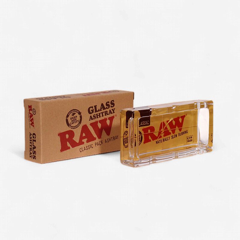 RAW Classic Pack Glass Ashtray