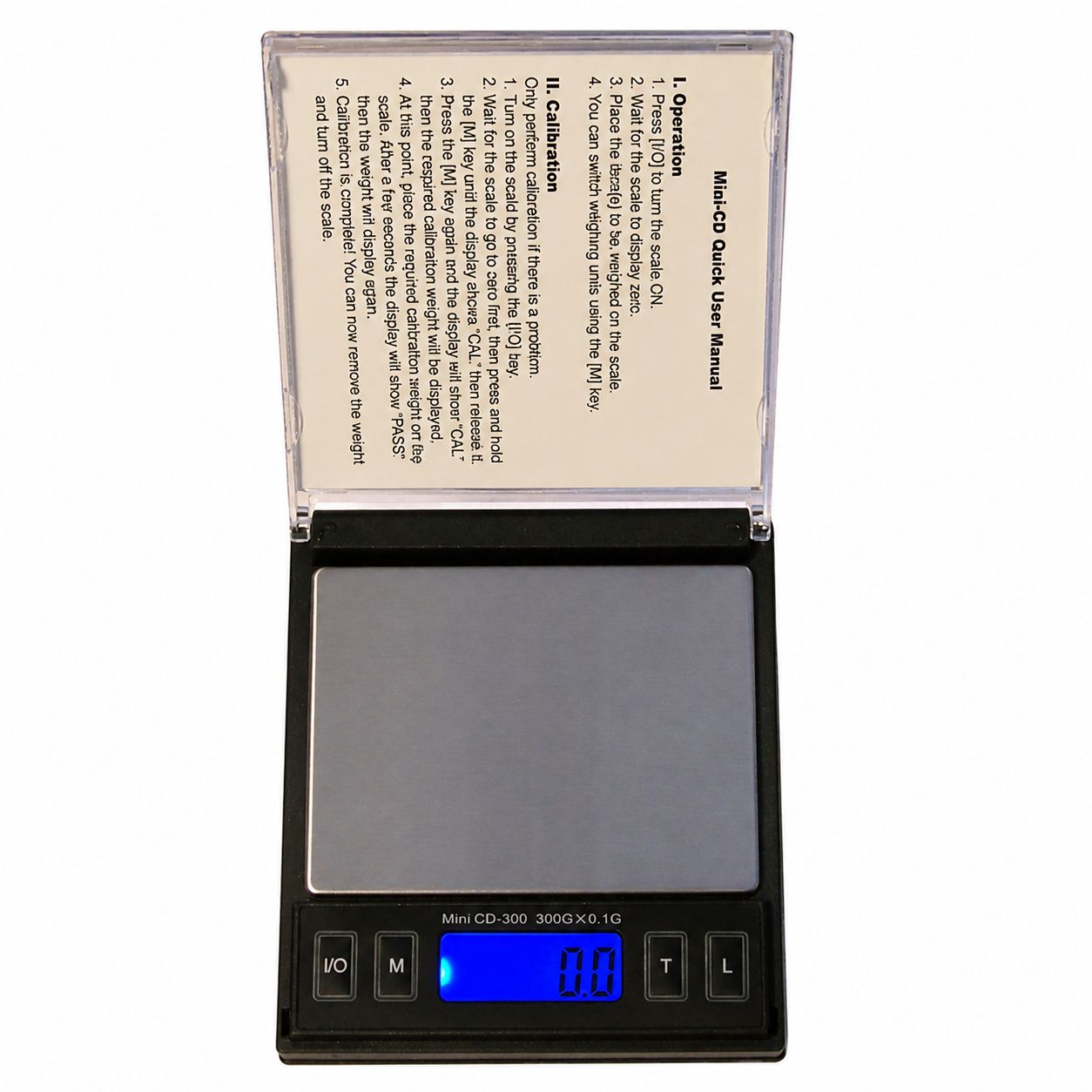 Superior Balance® Mini CD 500, Capacity: 500g, Precision: 0.1g