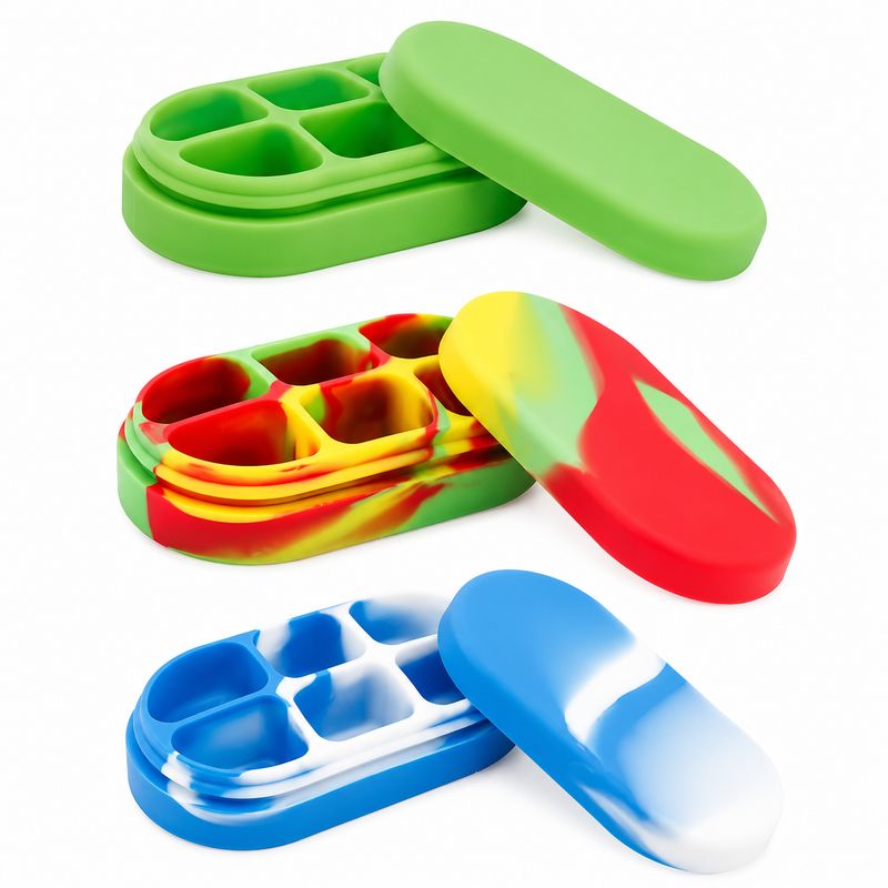 Silicone Pill Container