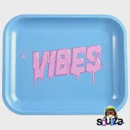 VIBES Rolling Tray - Bubblegum Drip, Size: Large (13.5" x 11")