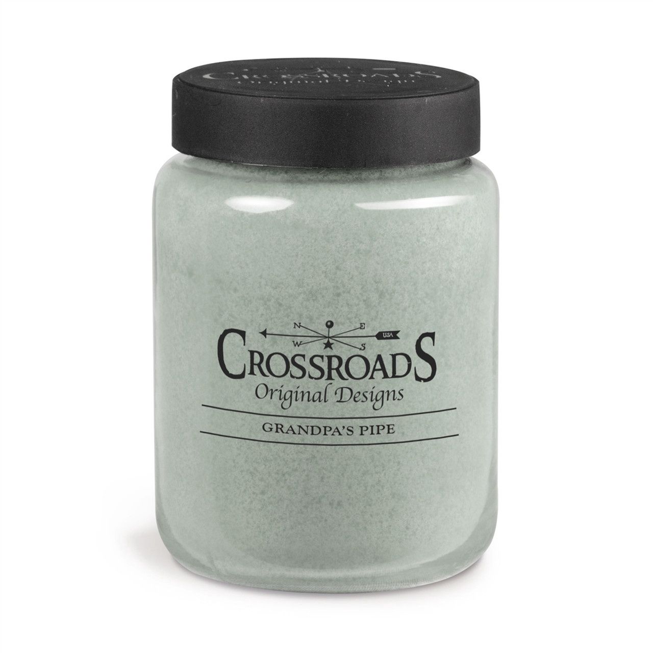 Crossroads Jar Candle - Grandpa's Pipe, Size: 26oz