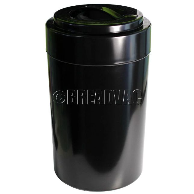 Tight VAC TV7 Container 5lbs, Body Color: Black, Lid Color: Black