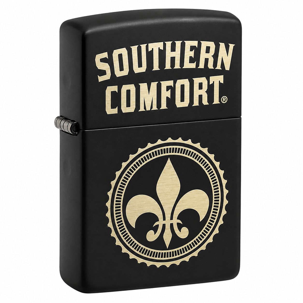 Zippo Lighter Southern Comfort, Color: Black Matte