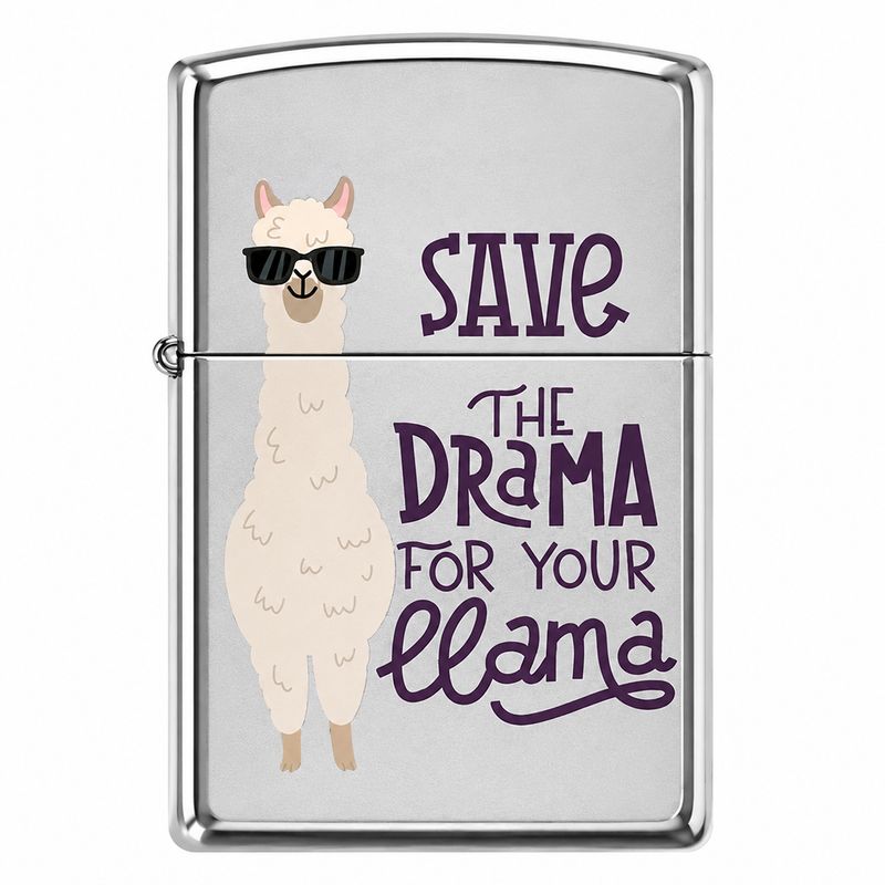 Zippo Lighter Save The Drama