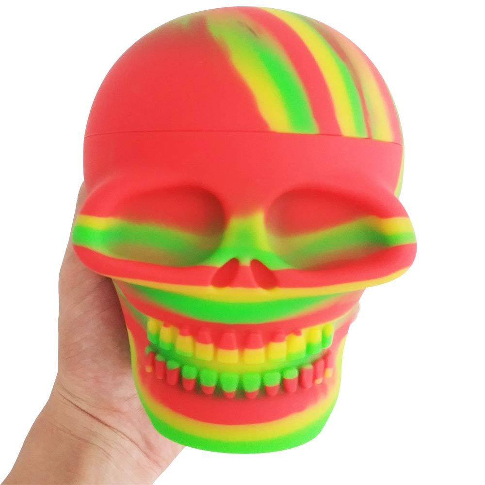 Skull XL Silicone Container, Capacity: 500mL