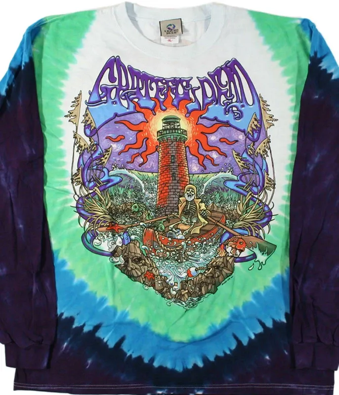Grateful Dead Watch Tower Tie-Dye Long Sleeve T-Shirt