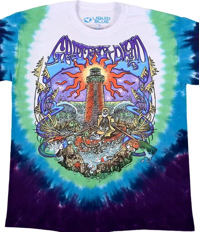 Grateful Dead Watch Tower Tie-Dye T-Shirt