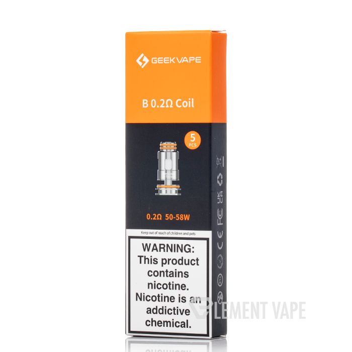 GeekVape B series Coils, Resistance: B0.2ohm