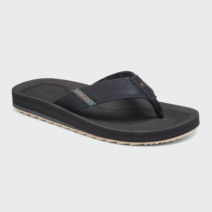 Cobian Men's Flip Flops - A.R.V. 2 Trek, Color: Black, Size: 8