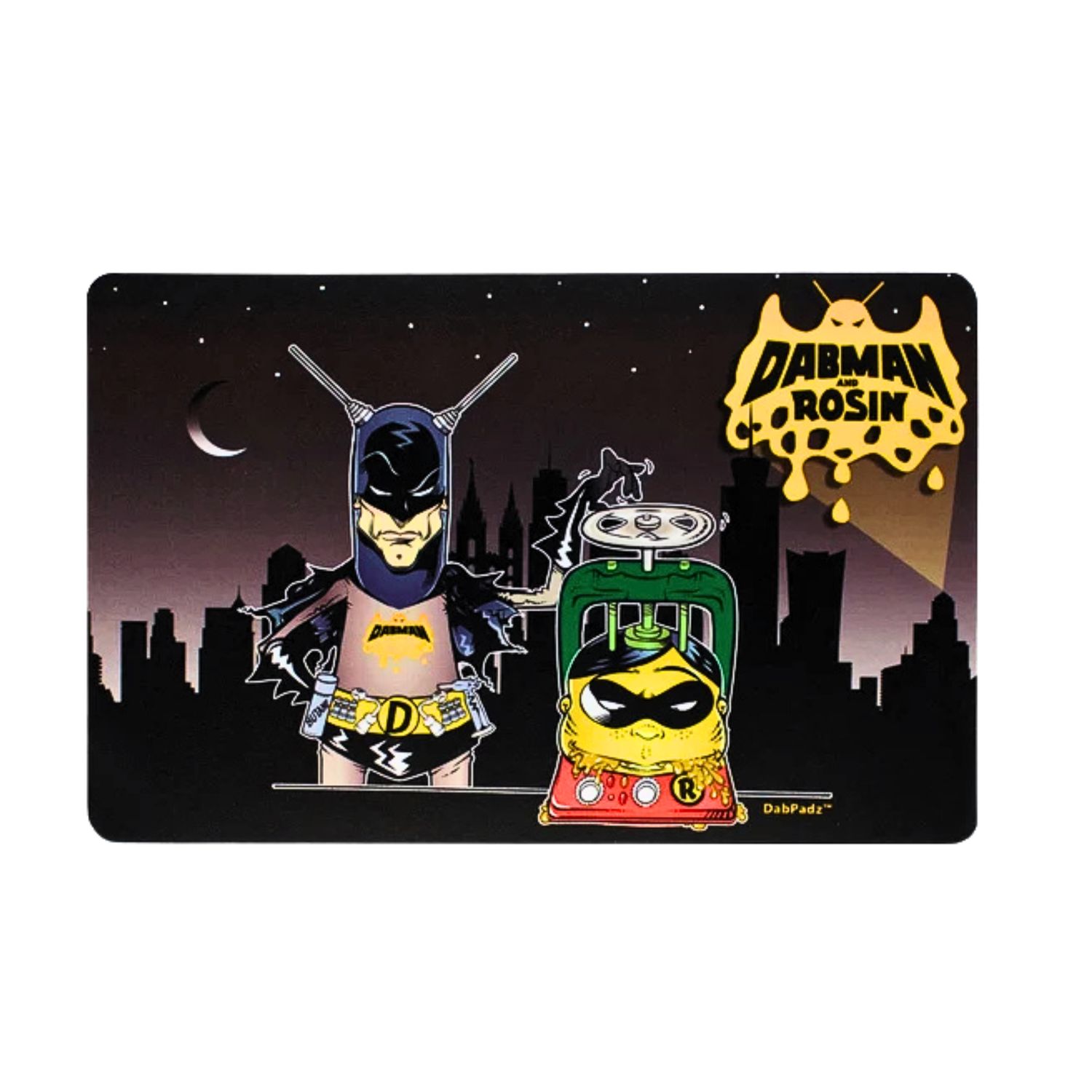DabPadz Dab mat - Dabman &amp; Rosin, Size: 10"x 16"