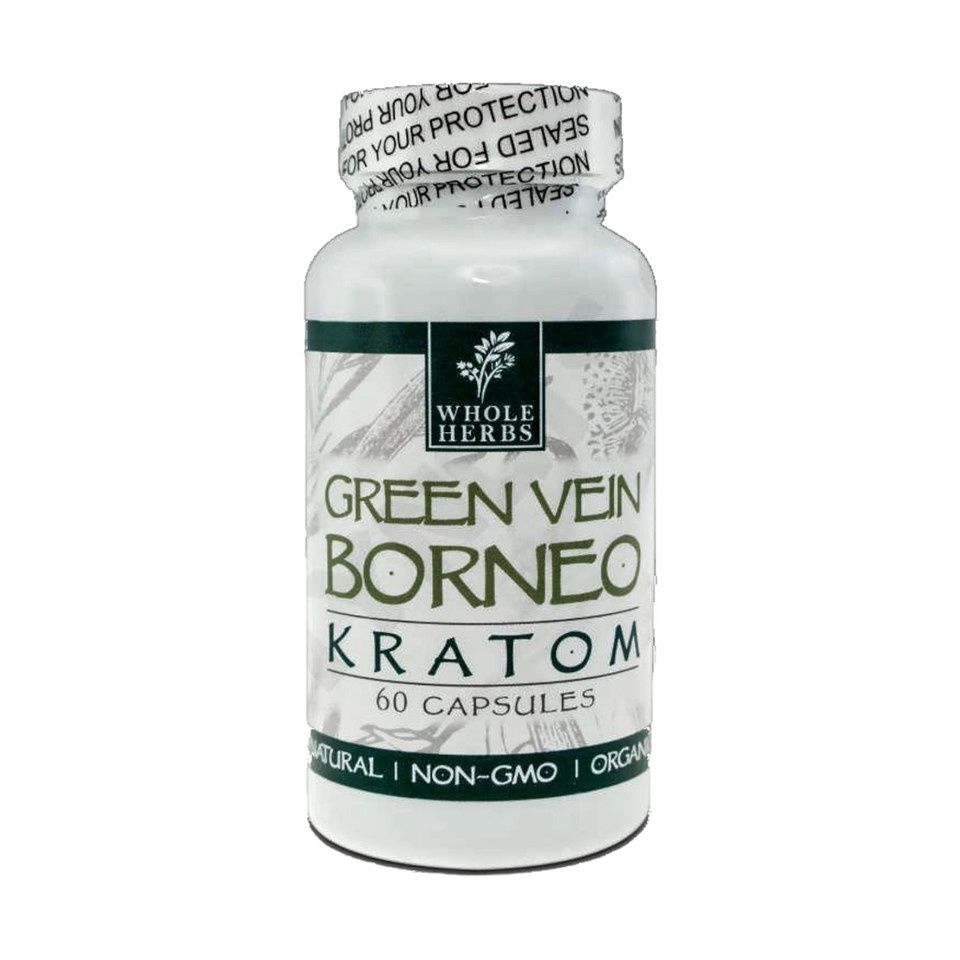 Whole Herbs Capsules - Green Vein Borneo, Size: 60ct
