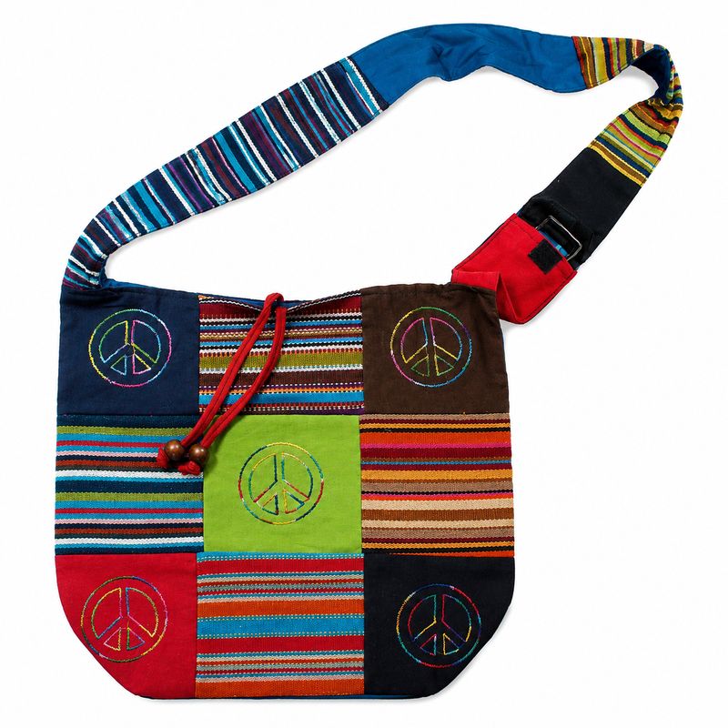 Embroidered Hobo Bag  By Magic Touch