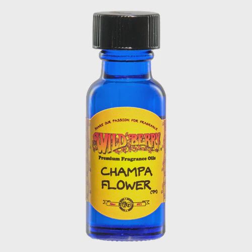 Wildberry Incense Oil - Champa Flower, Size: 1/2 oz