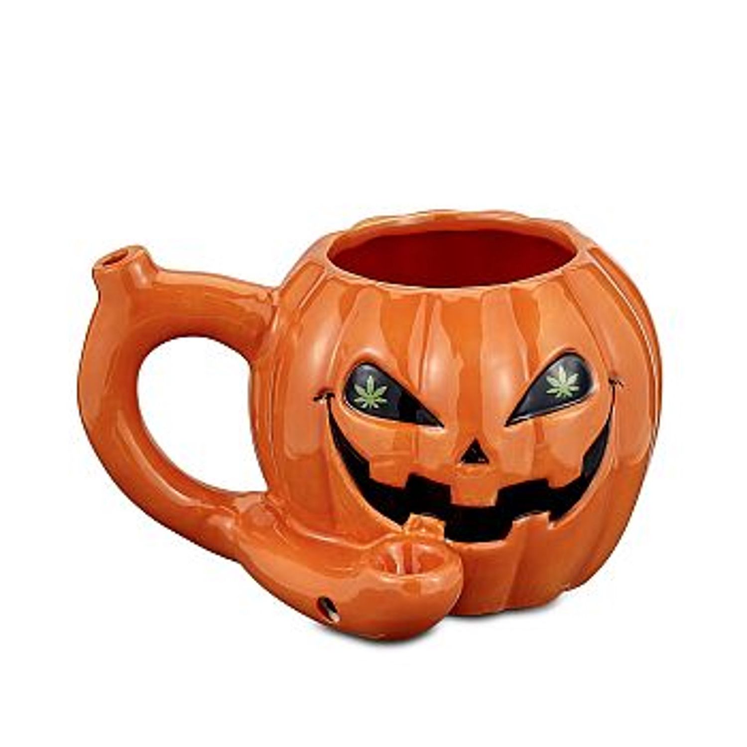 Jack-O-Lantern Ceramic Mug, Size: 17oz