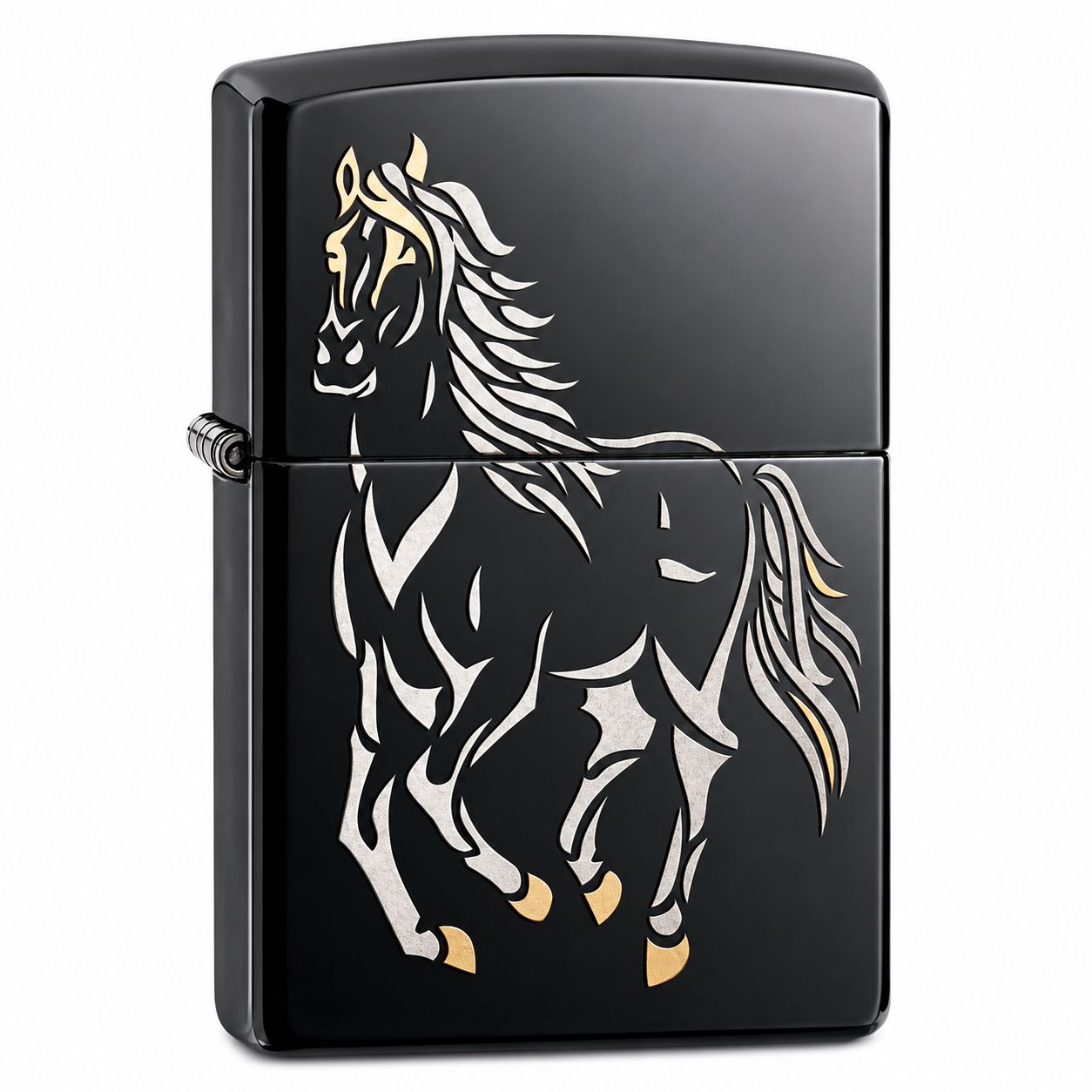 Zippo Lighter Running Horse