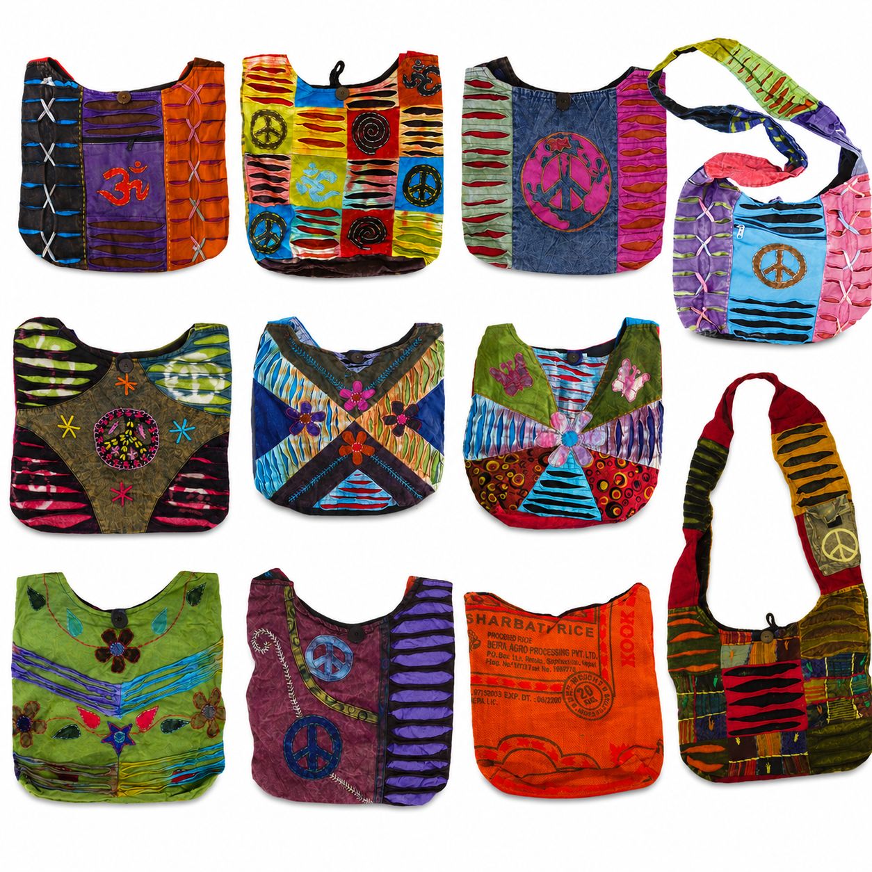 Assorted Nepal Bags By Magic Touch