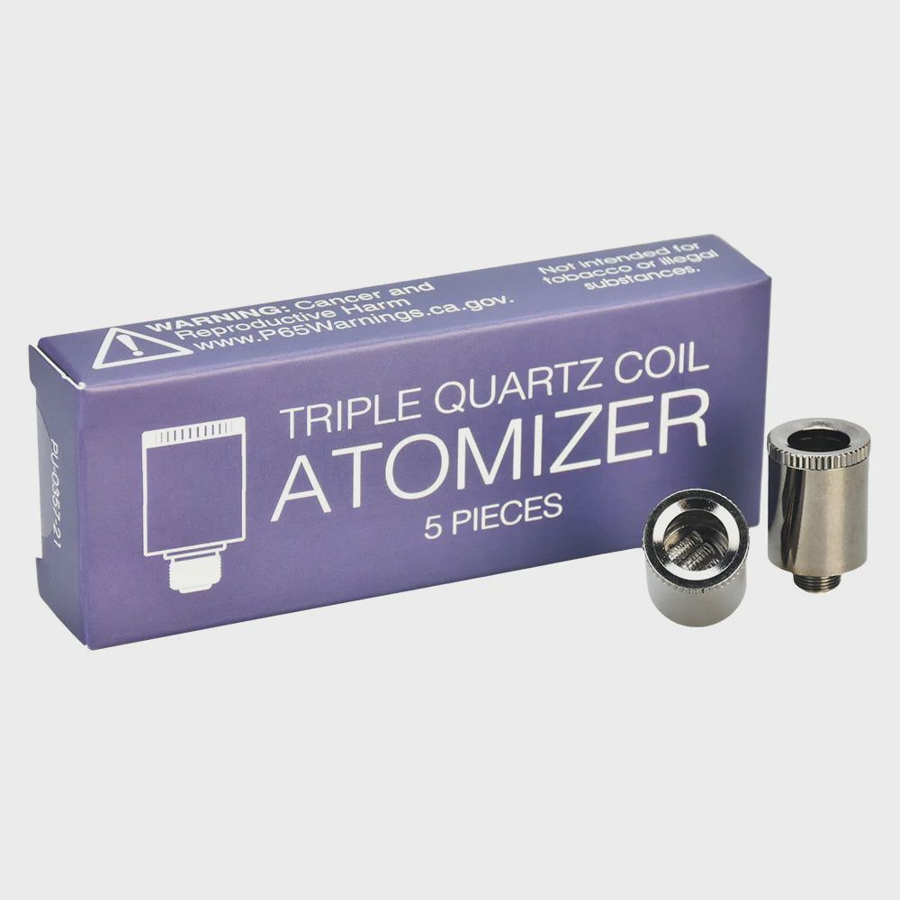 Pulsar Sipper Triple Quartz Coil 5pc, Attribute: Quartz, Size: Triple/5ct