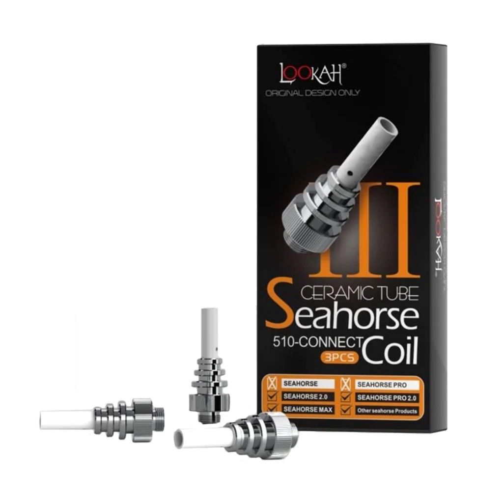Lookah Seahorse III Ceramic Coil, Count: Pack of 3
