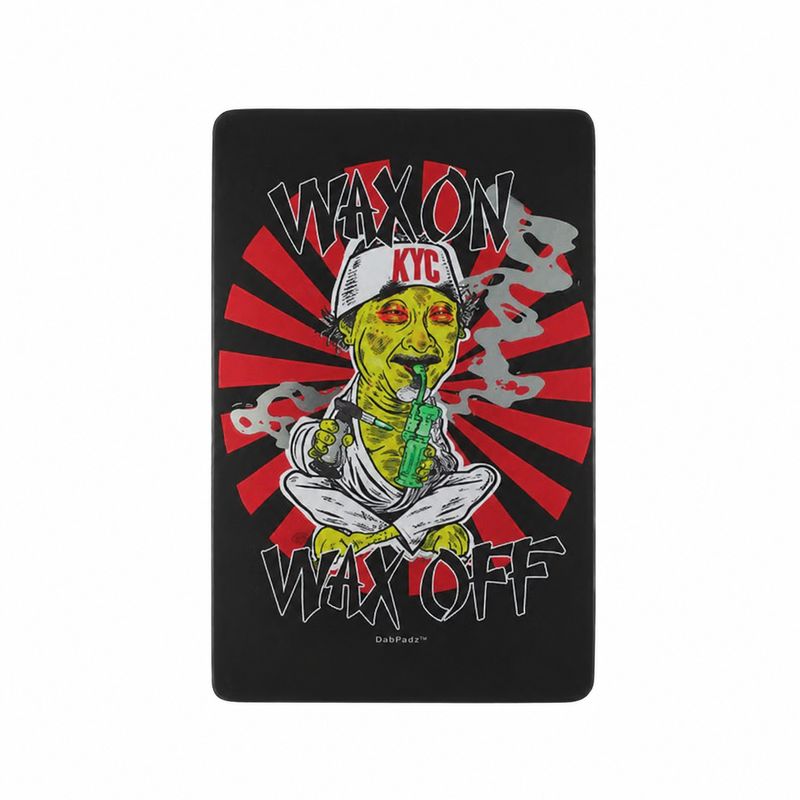 DabPadz Dab Mat - Wax On Wax Off