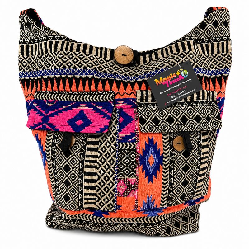 Jacquard Jhola Bag By Magic Touch