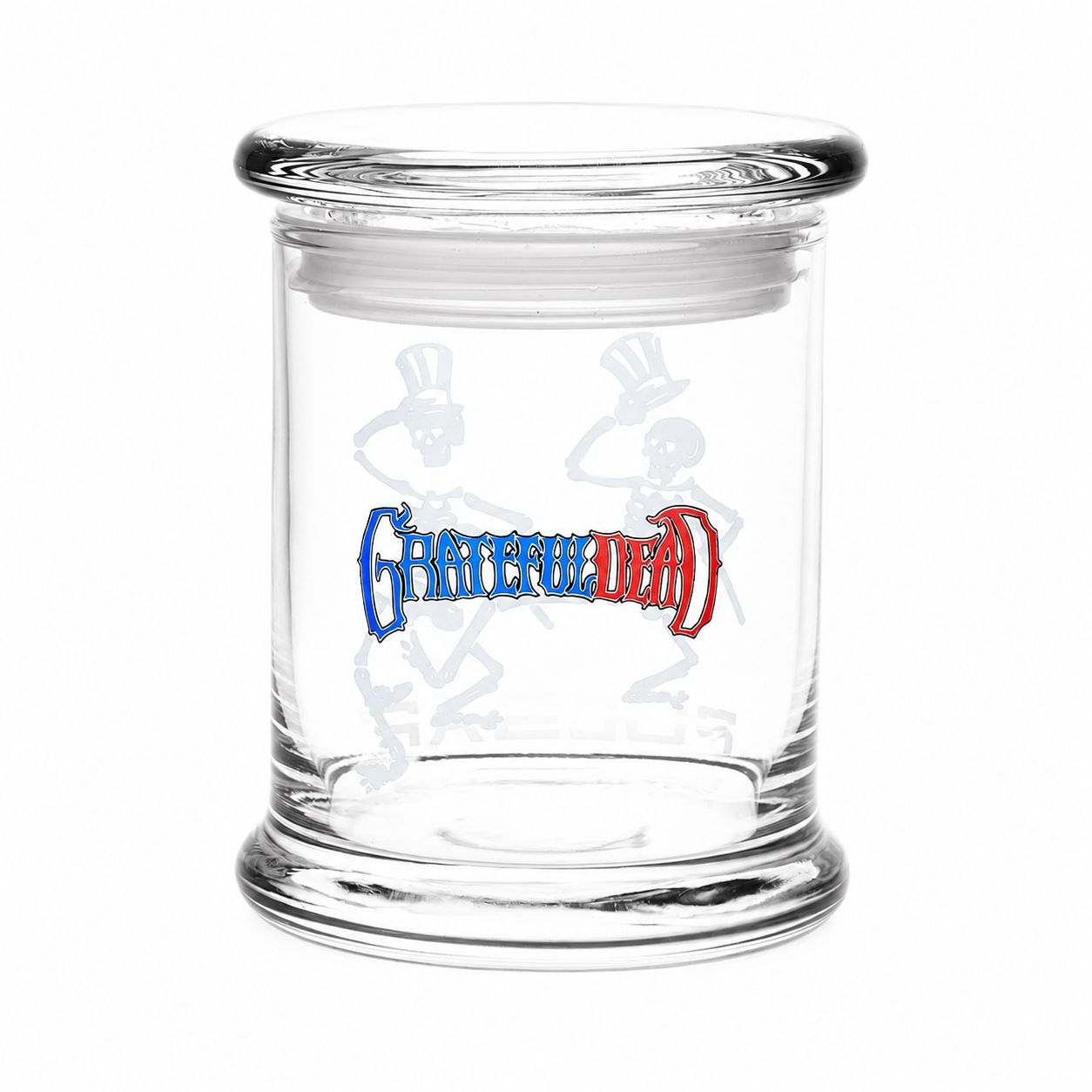 Pulsar x Grateful Dead 420 Jars - Top Hat Skeletons, Size: 1/2 oz