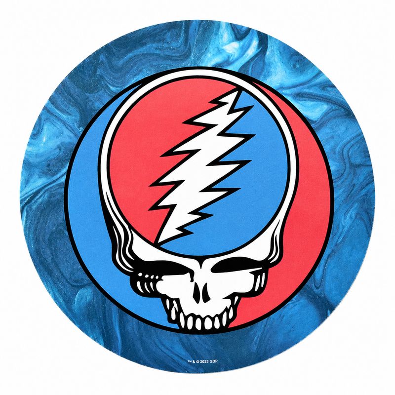 Pulsar x Grateful Dead Round Dab Pad - Steal Your Face