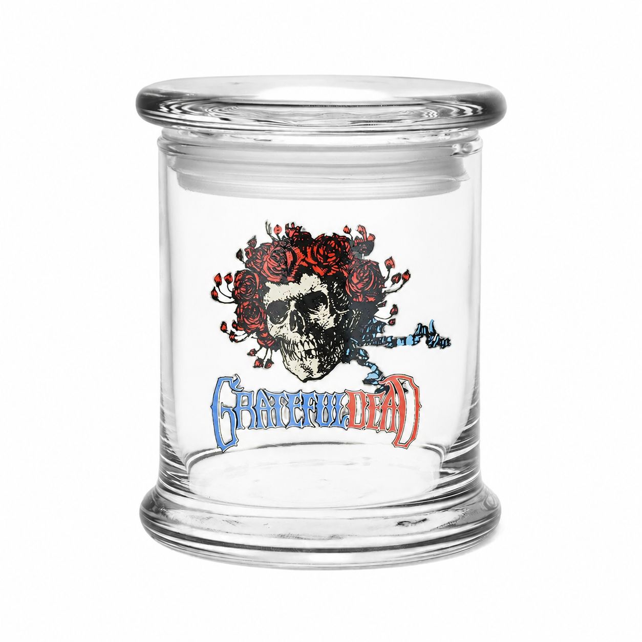 Pulsar x Grateful Dead 420 Jars - Skull &amp; Roses, Size: 1/2 oz