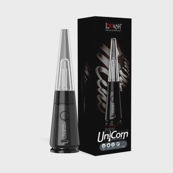 Lookah Unicorn Mini Vaporizer, Color: Black