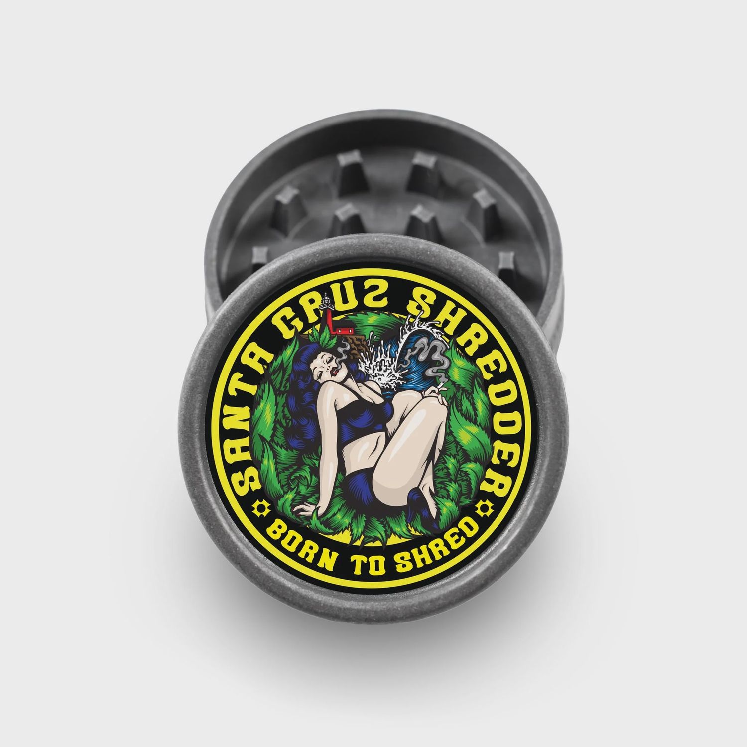 Santa Cruz Shredder® 2-Piece Hemp Grinder, Attribute: Built To Shred, Size: 2pc