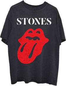 Rolling Stones Sixty Classic Tongue T-Shirt, Size: Small