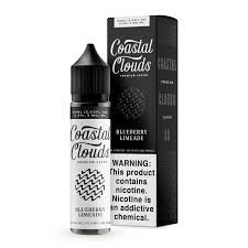 Coastal Clouds E-liquid 60ML - Blueberry Limeade, Nicotine Content: 3MG